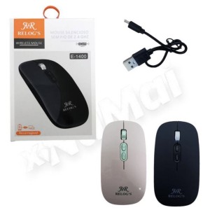 MOUSE RECARREGAVEL S/FIO (MSS350L/BM615/E1400/MS02A)