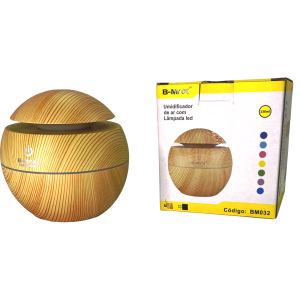 UMIDIFICADOR ELETRONICO_130ML 7LED (BM032)