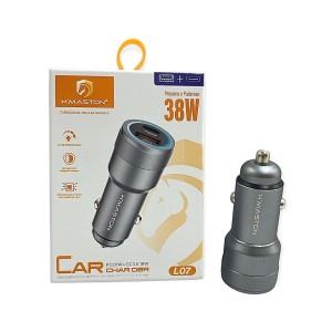 VEICULAR USBC&USB TURBO PD 20W+QC3.0 45W (L06L/L07/CJ134)