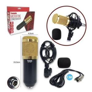 MICROFONE ESTUDIO_CONDENSADOR PROFISSIONAL (MT1025)