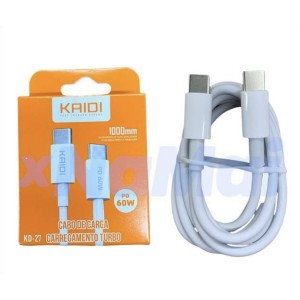 CABO 1000MM_60W TYPEC_TYPEC (KD27)