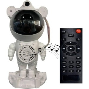 PROJETOR_BLUETOOTH GALAXIA_NEBULOSA_ESTRELAR ASTRONAUTA