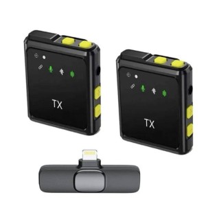 MICROFONE_LAPELA_DUPLO LTGN PROFISSIONAL (MK12)