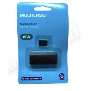 MULTILASER MICRO_SD 8GB_CLASSE4 (MC161)