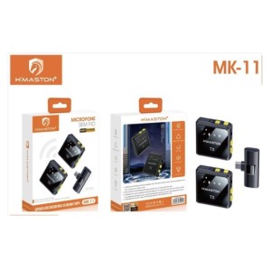 MICROFONE_LAPELA_DUPLO TYPEC PROFISSIONAL (MK11/MK16)