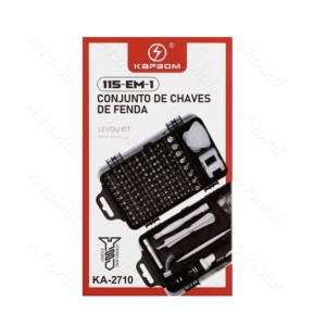 CONJ_CHAVE FENDA 115PCS (KA2710)