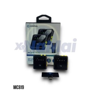 MICROFONE_LAPELA_DUPLO TYPEC PROFISSIONAL (MC819)