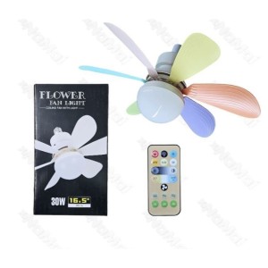 VENTILADOR_BULBO 3xVELOCIDADE LED_30W C/CONTROLE (OIH4953/LE5839)