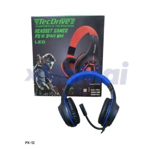 TECDRIVE_HEADSET GAMER PC/XBOXONE/NSWITCH/PSA/SMARPHONE (PX12)
