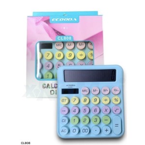 CALCULADORA TECLASUAVE 12DIGITOS_APILHA (CL808)