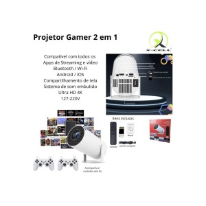 PROJETOR_PAREDE GAME_2XCONTROLE 4K (XCPROG01)
