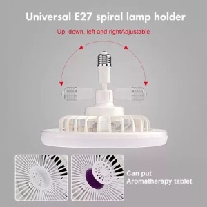 VENTILADOR_BULBO BASE_GIRATORIA C/FRAGRANCIA (E27)