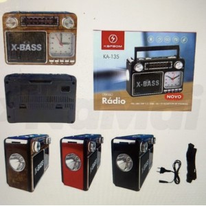 RADIO_RELOGIO PORTATIL AM_FM_SD_USB_BLUETOOTH_LANTERNA (135BT/LE675)