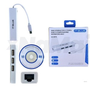 HUB_TYPEC 3XUSB2.0&RJ45 (LE4102/LE5575)