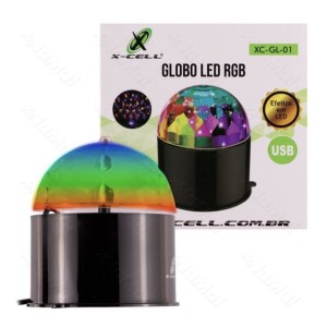 GLOBO LED_RGB 5W_USB (XCGL01)